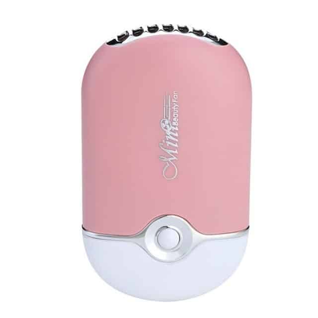 Lashes Mini Fan LIGHT PINK